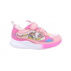 PRIMIGI 7966511 ΠΑΙΔΙΚΟ ΠΑΠΟΥΤΣΙ SNEAKERS ΜΟΝΟΚΕΡΟΣ ΜΕ ΦΩΤΑΚΙΑ ΚΟΡΙΤΣΙ ΡΟΖ